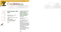 Desktop Screenshot of cropchoice.com